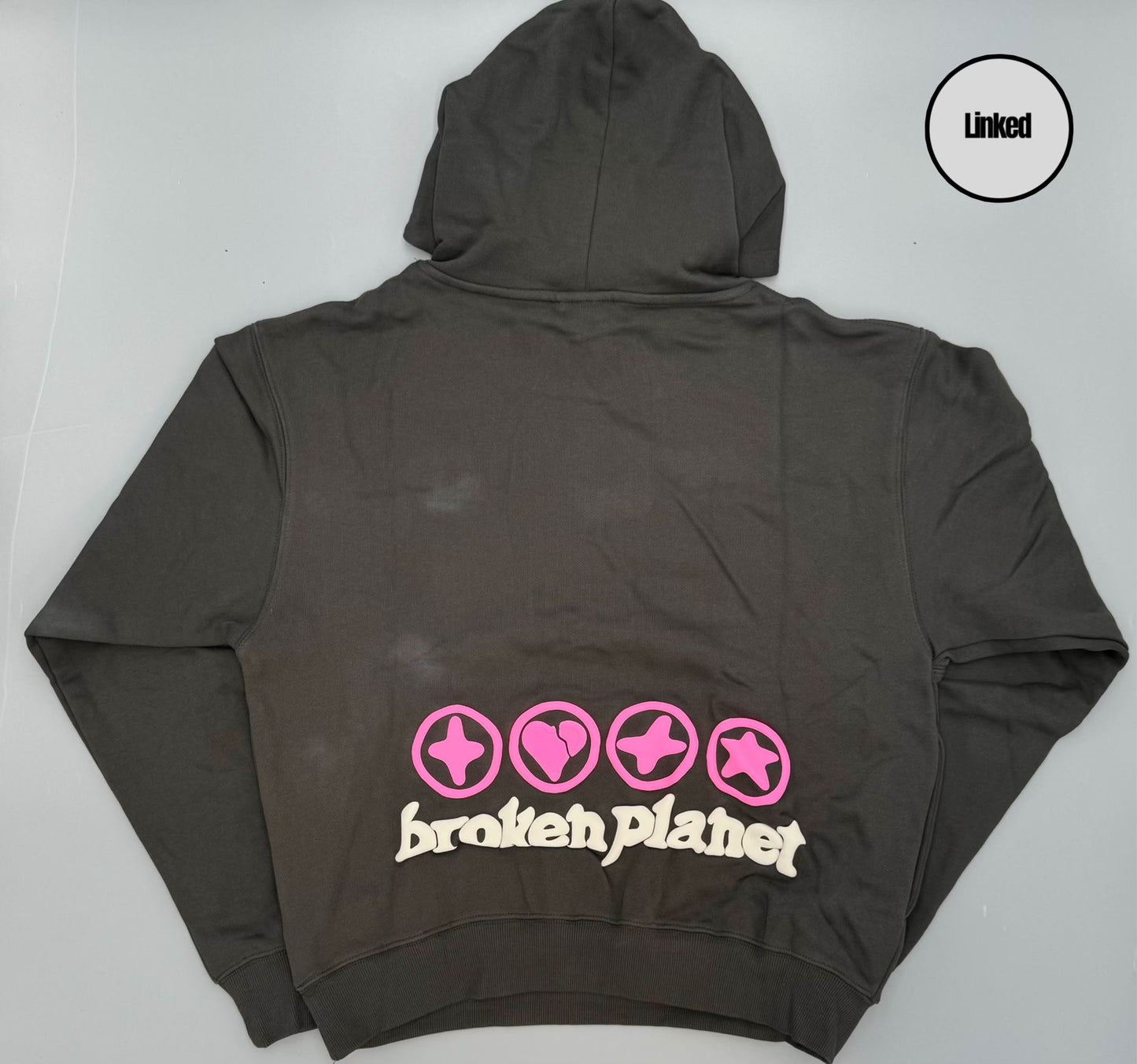 BROKEN PLANET HEARTS ARE MADE TO BE BROKEN HOODIE