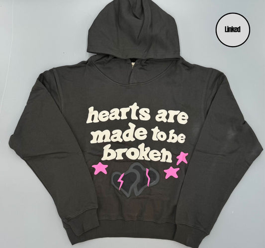 BROKEN PLANET HEARTS ARE MADE TO BE BROKEN HOODIE