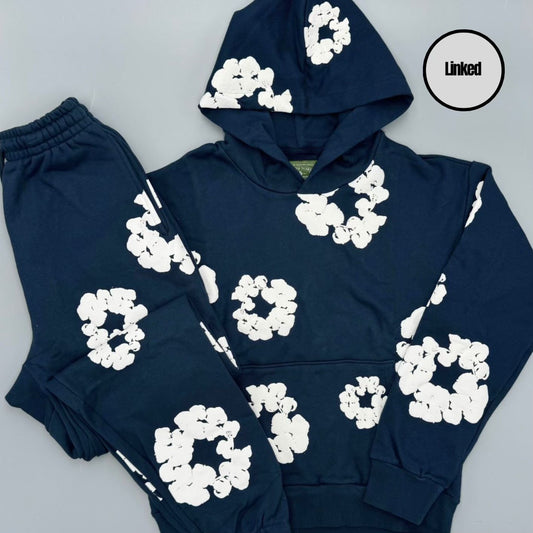 DENIM TEARS NAVY TRACKSUIT