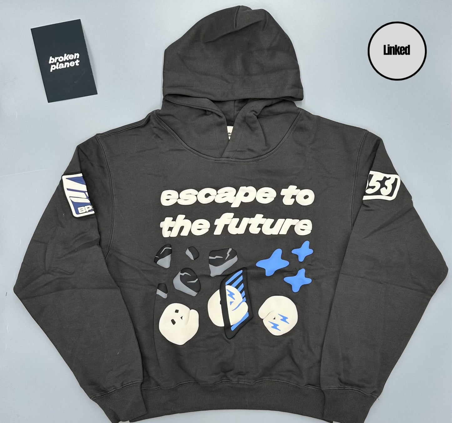 BROKEN PLANET ESCAPE TO THE FUTURE HOODIE