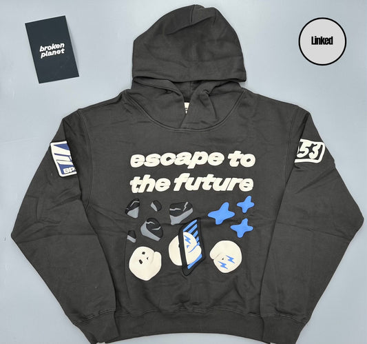 BROKEN PLANET ESCAPE TO THE FUTURE HOODIE