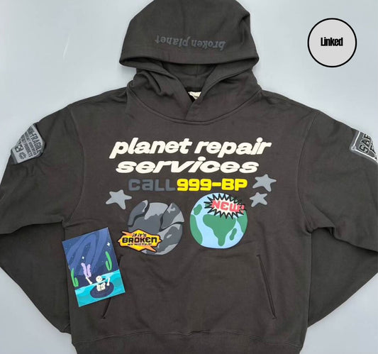 BROKEN PLANET REPAIR SERVICES HOODIE