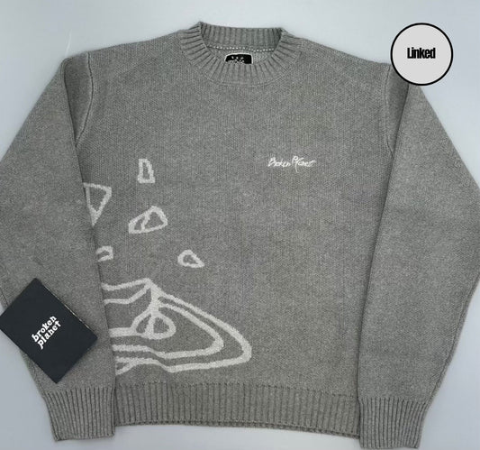 BROKEN PLANET GREY KNIT