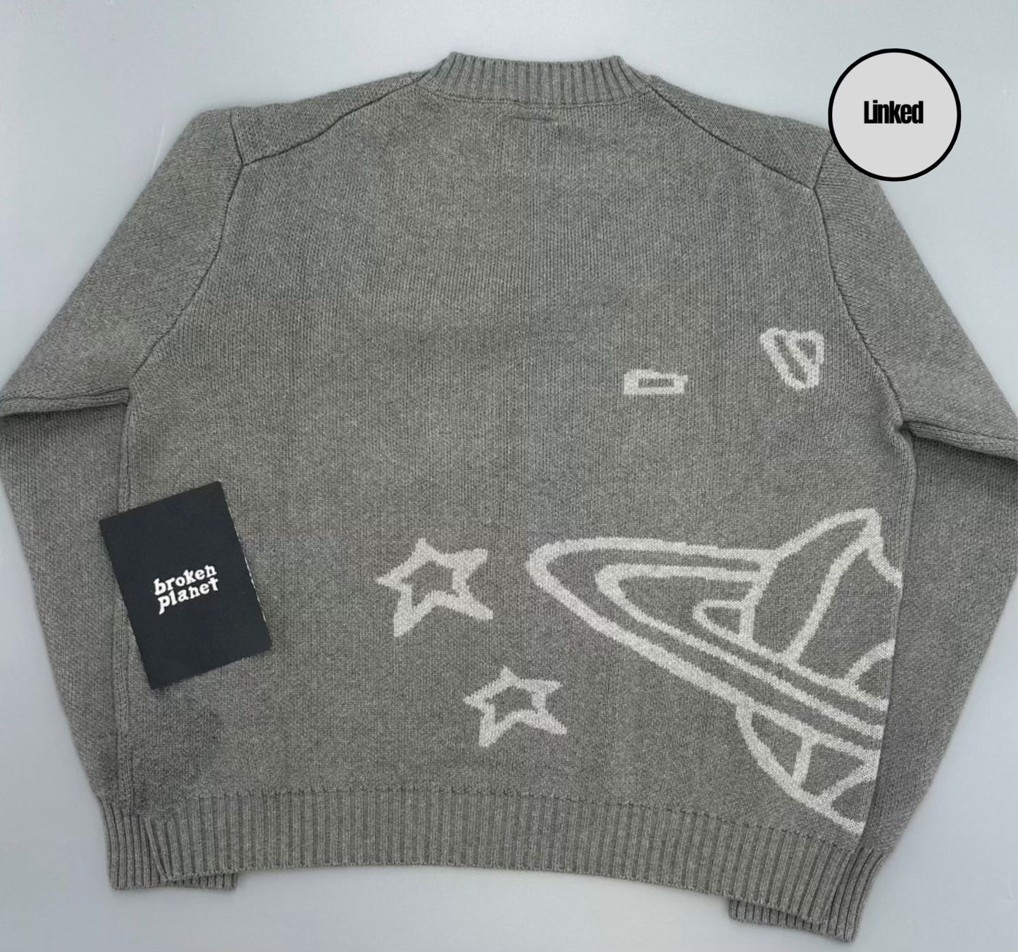 BROKEN PLANET GREY KNIT