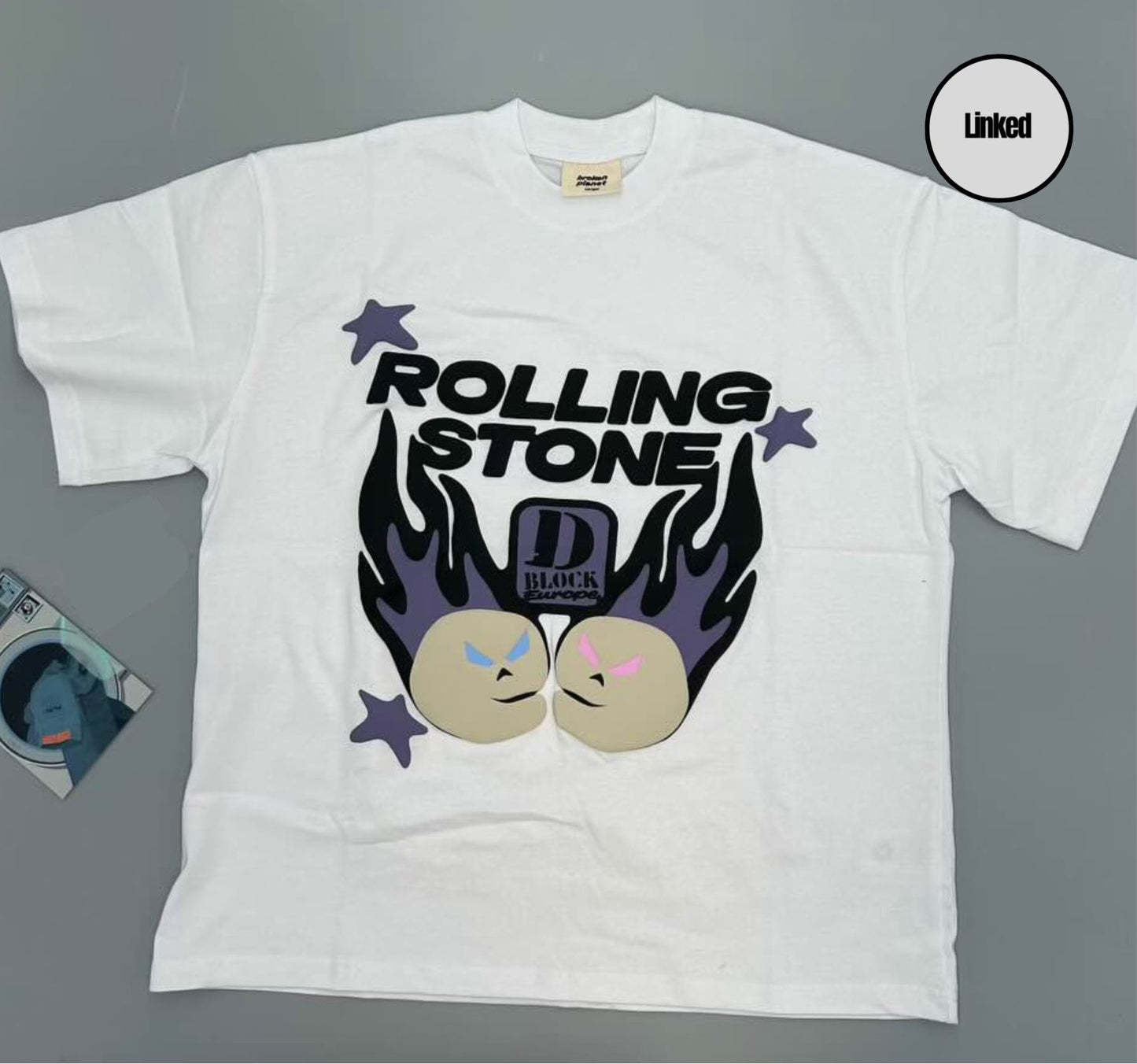 BROKEN PLANET ROLLING STONE T-SHIRT