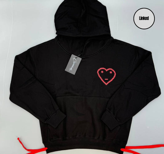 CARSICKO DND BLACK/RED HOODIE