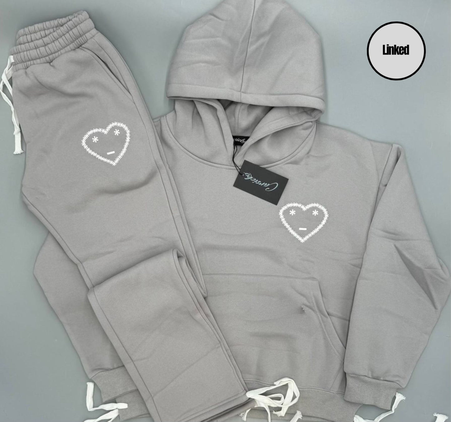 CARSICKO SIGNATURE GREY TRACKSUIT