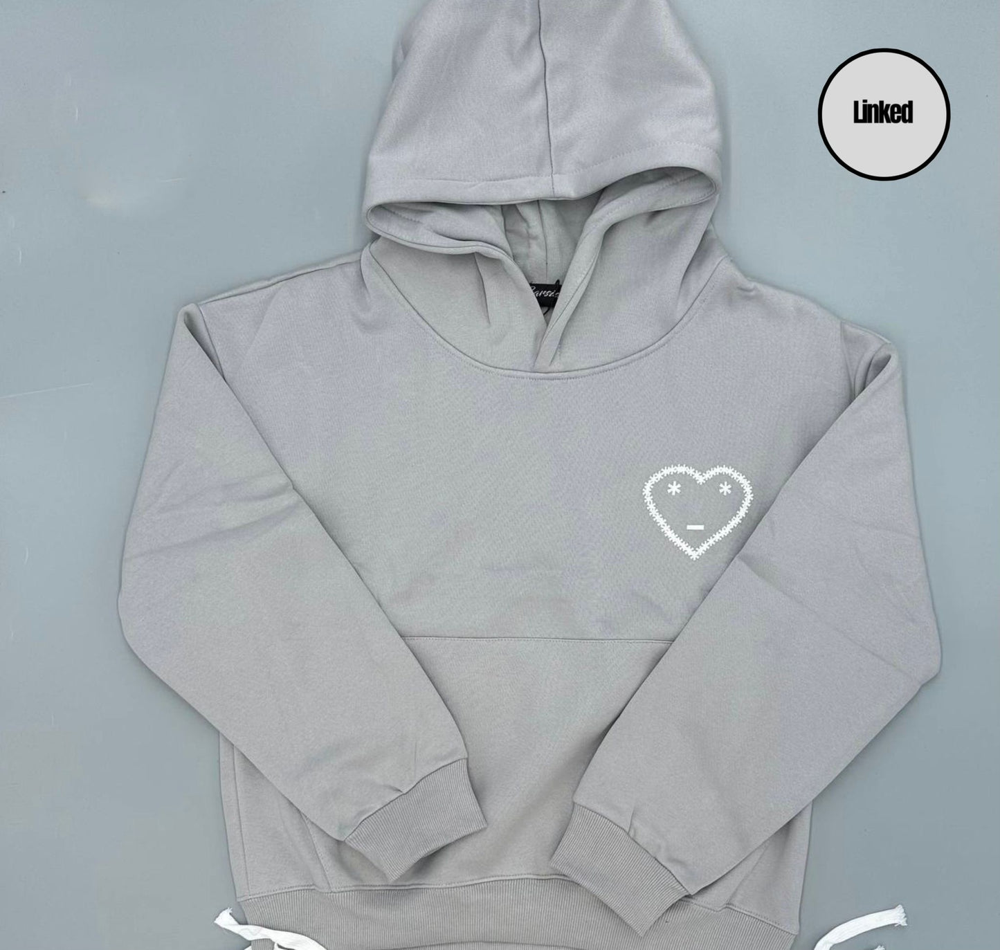 CARSICKO SIGNATURE GREY HOODIE