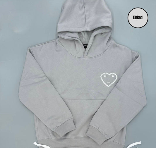 CARSICKO SIGNATURE GREY HOODIE