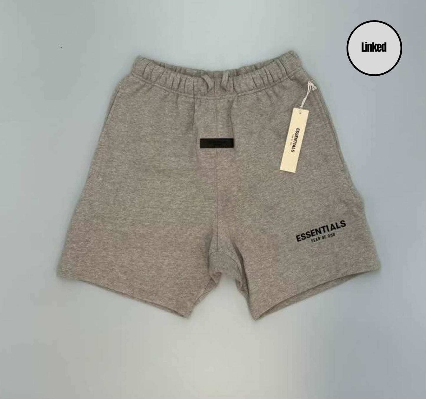 FEAR OF GOD / ESSENTIALS SS22 DARK OATMEAL SHORTS