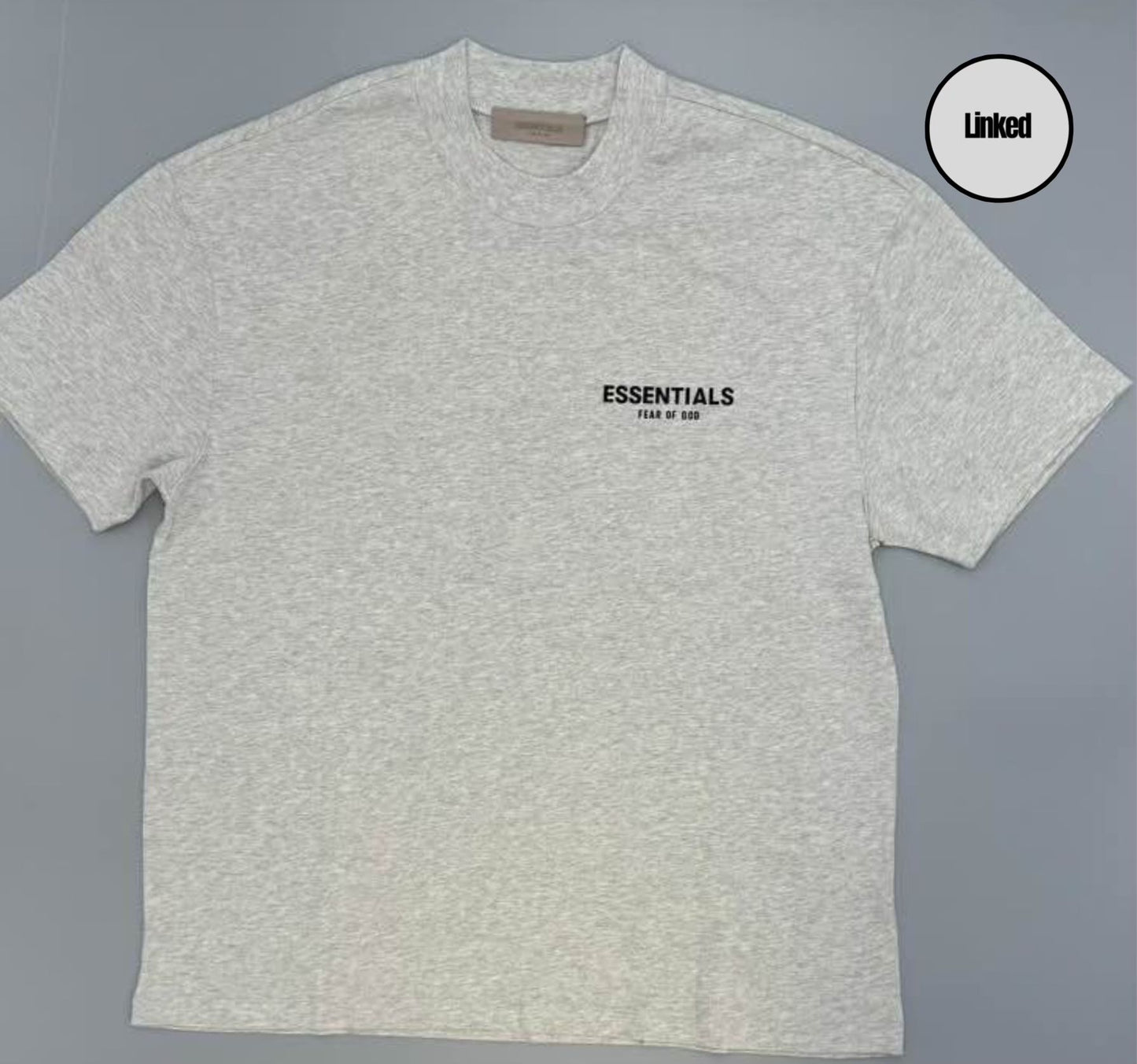 FEAR OF GOD / ESSENTIALS SS22 LIGHT OATMEAL T-SHIRT