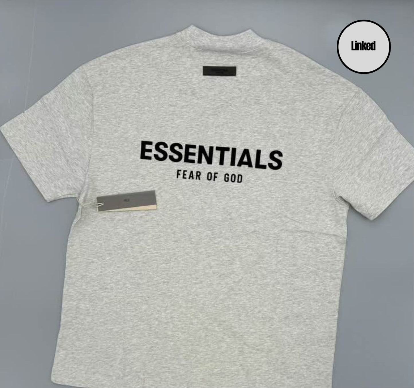 FEAR OF GOD / ESSENTIALS SS22 LIGHT OATMEAL T-SHIRT