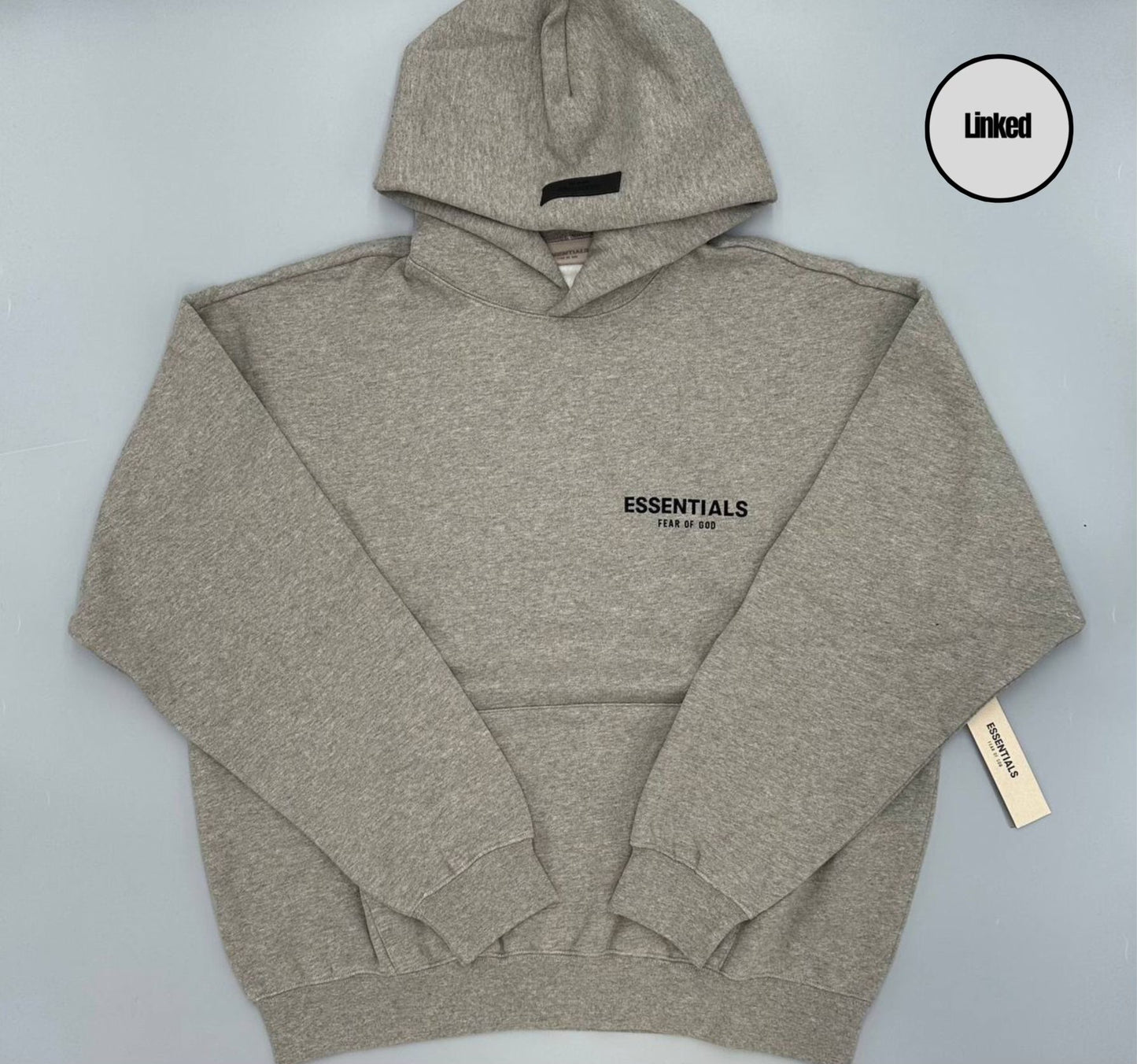 FEAR OF GOD / ESSENTIALS SS22 DARK OATMEAL HOODIE