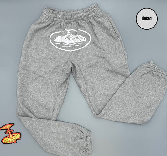 CORTEIZ GREY ALCATRAZ JOGGERS