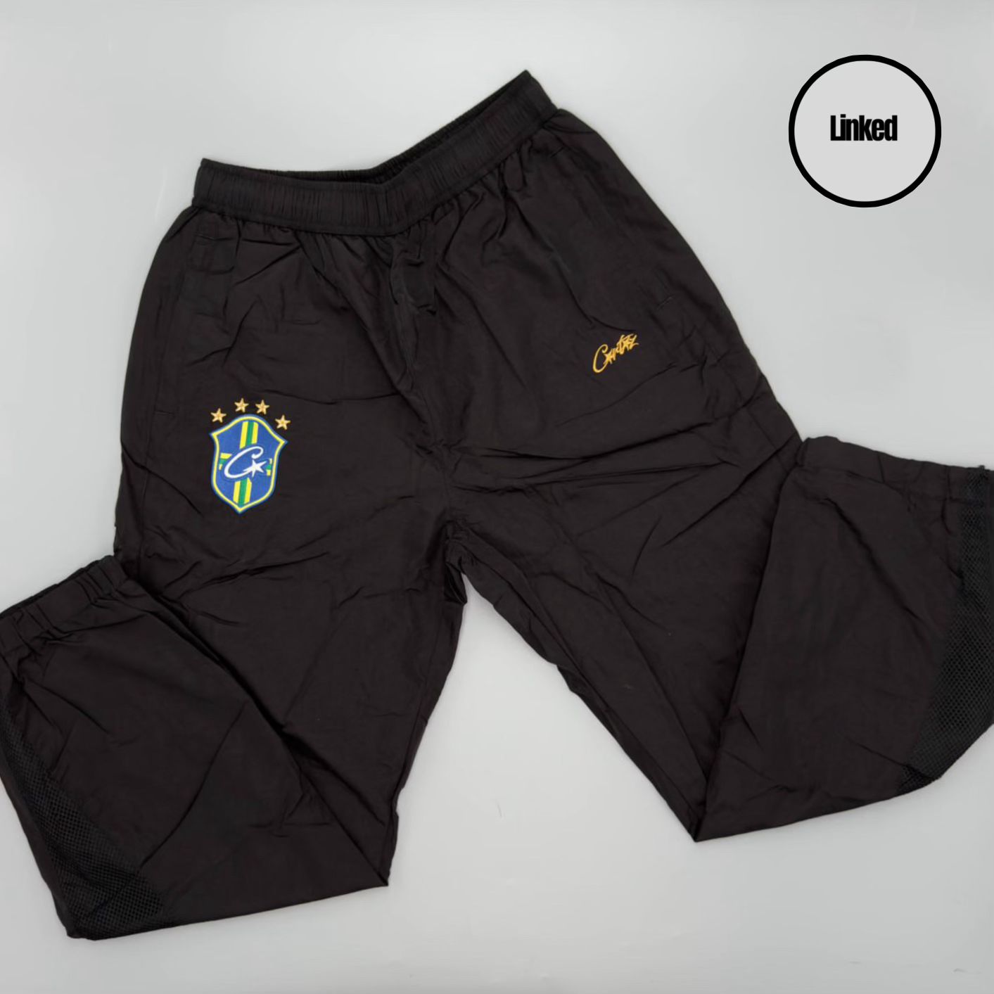 CORTEIZ BRAZIL SHUKU BLACK TRACKSUIT