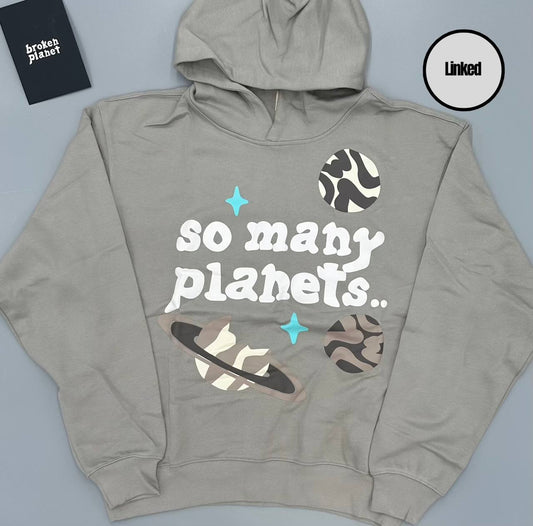 BROKEN PLANET SO MANY PLANETS HOODIE