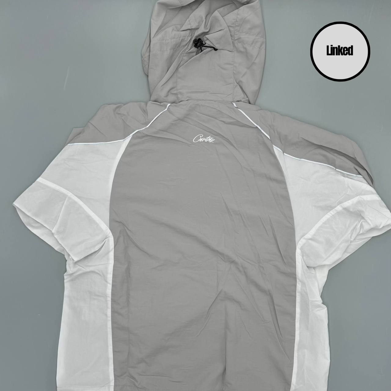 CORTEIZ GREY WINDBREAKER