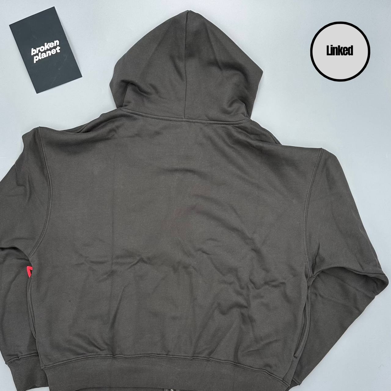 BROKEN PLANET PERFORMANCE ZIP UP HOODIE