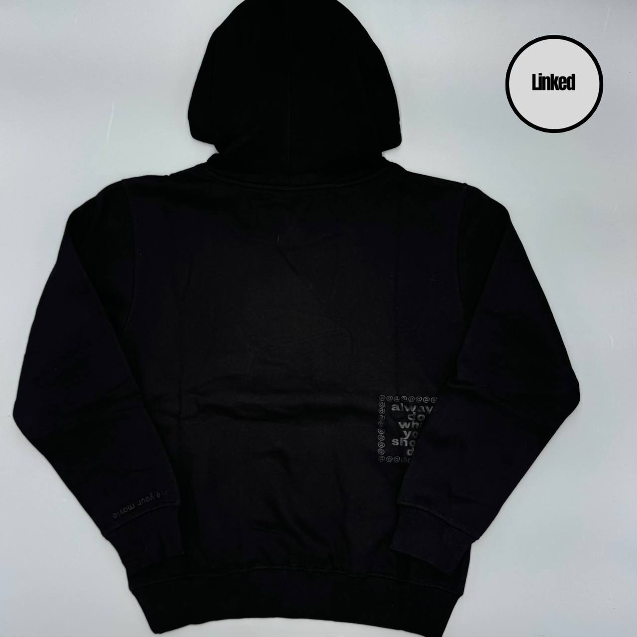 ADWYSD BLACK HOODIE