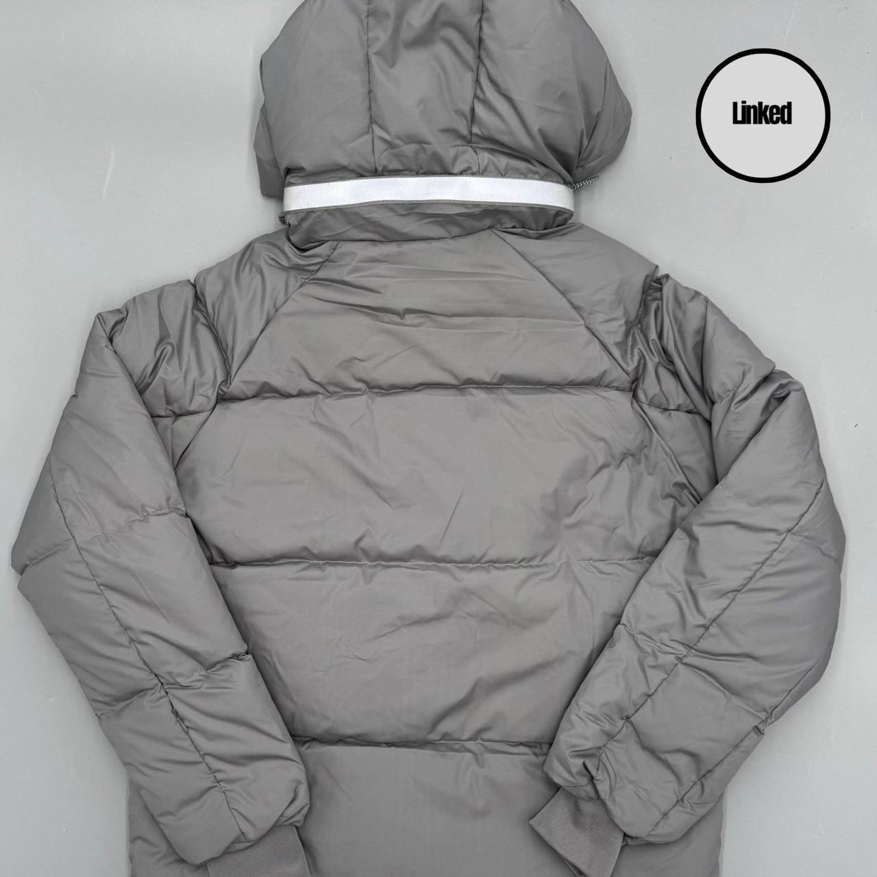 SYNA WORLD GREY PUFFER JACKET