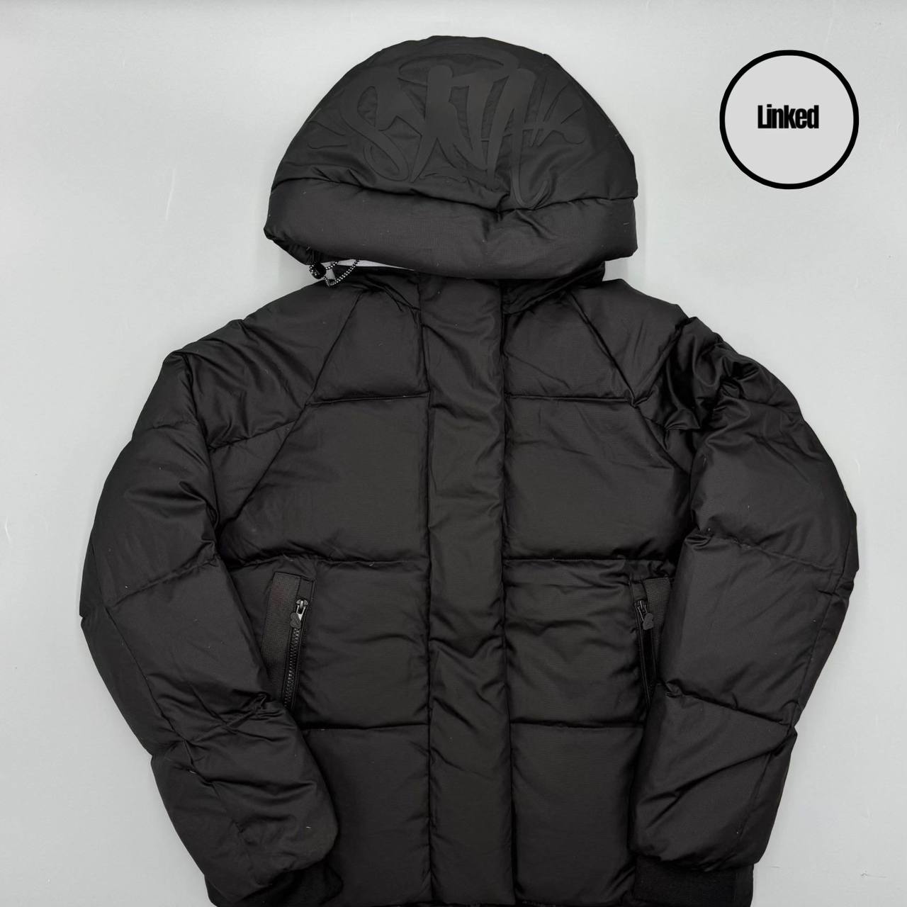 SYNA WORLD BLACK PUFFER JACKET