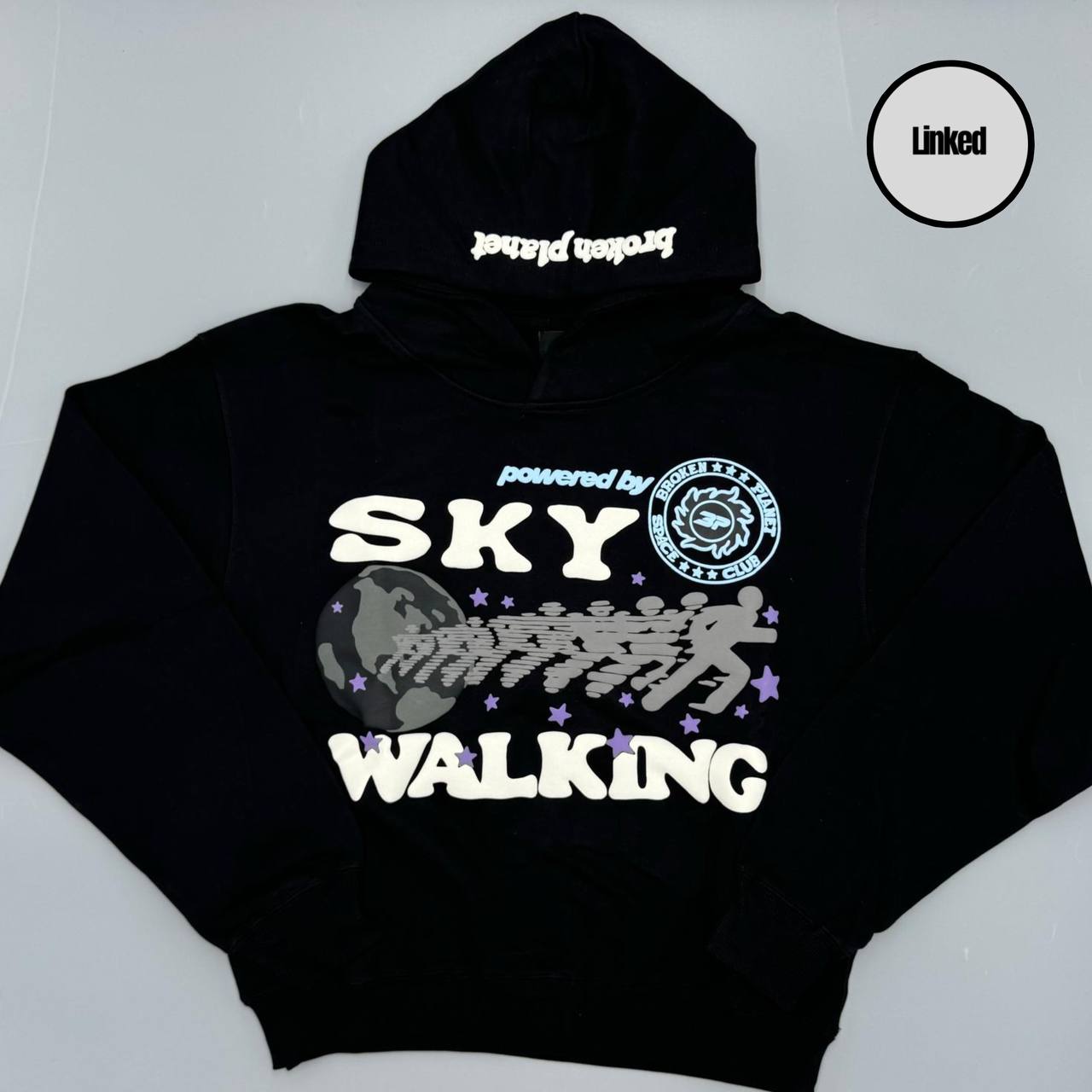 BROKEN PLANET SKY WALKING HOODIE