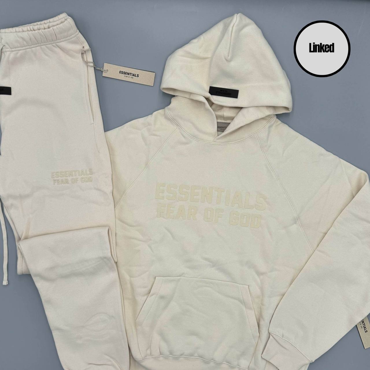 FEAR OF GOD / ESSENTIALS SS23 EGG SHELL TRACKSUIT