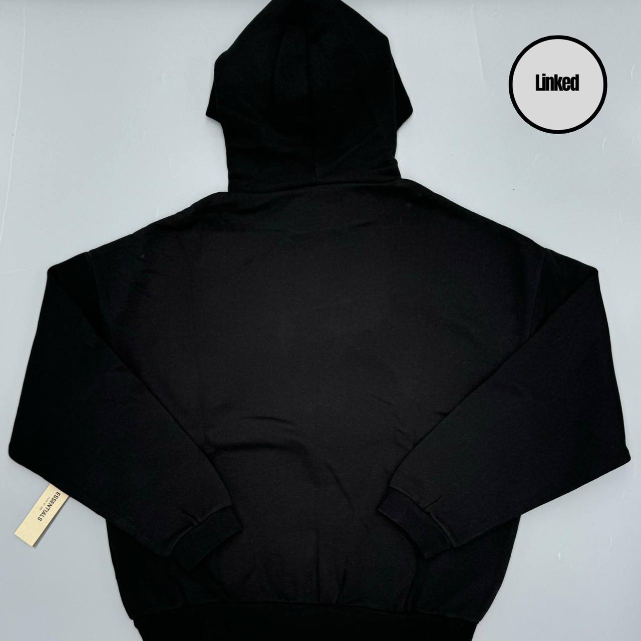 FEAR OF GOD / ESSENTIALS FW23 JET BLACK HOODIE