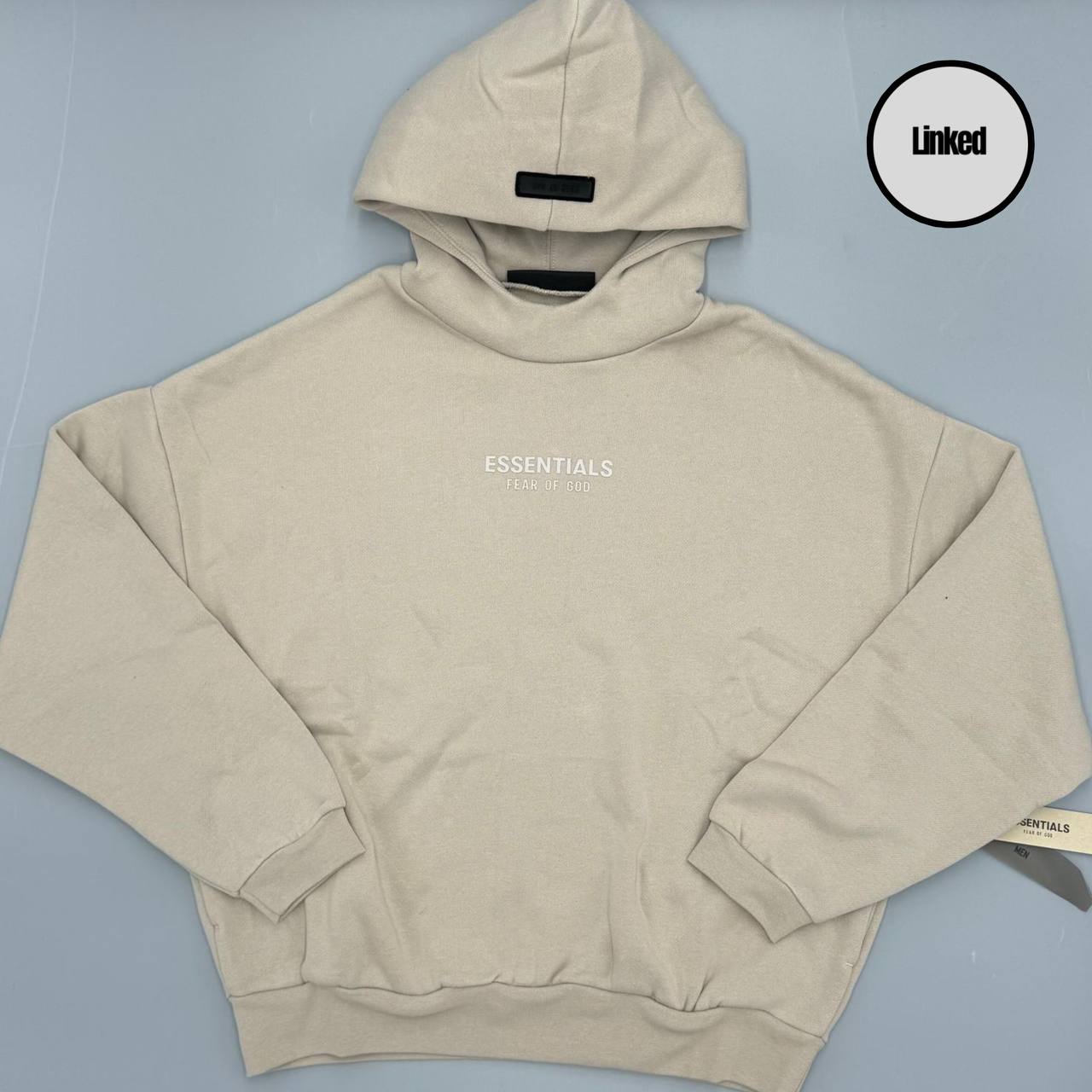 FEAR OF GOD / ESSENTIALS FW23 SILVER CLOUD HOODIE