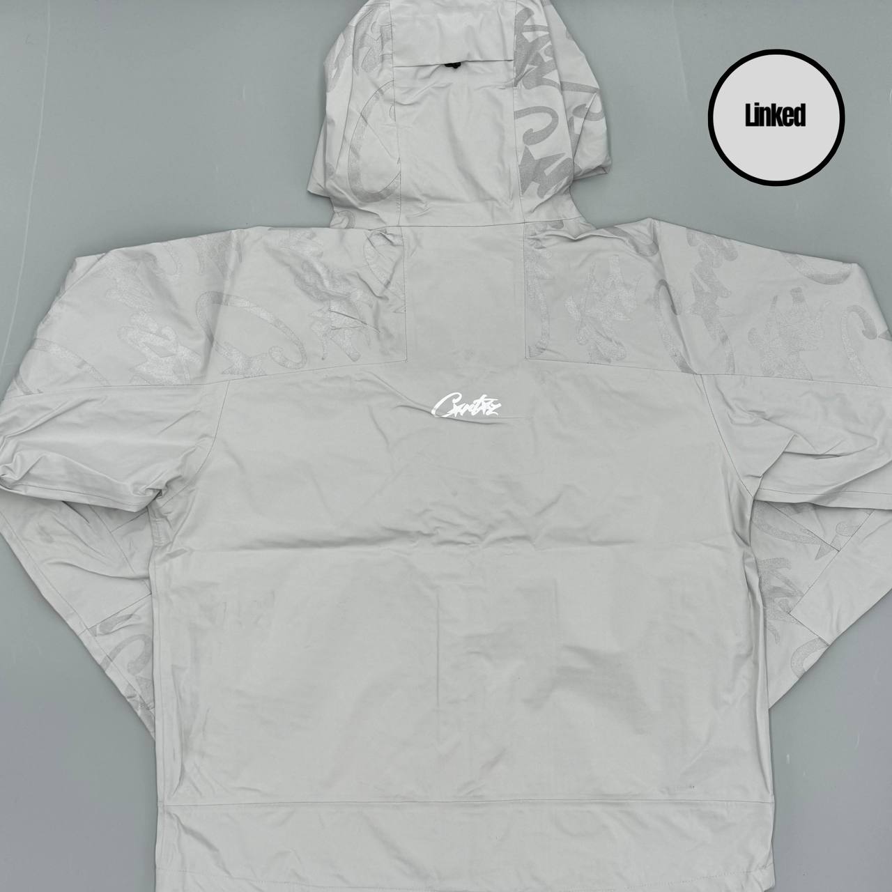 CORTEIZ GREY ELITEWORK WINDBREAKER