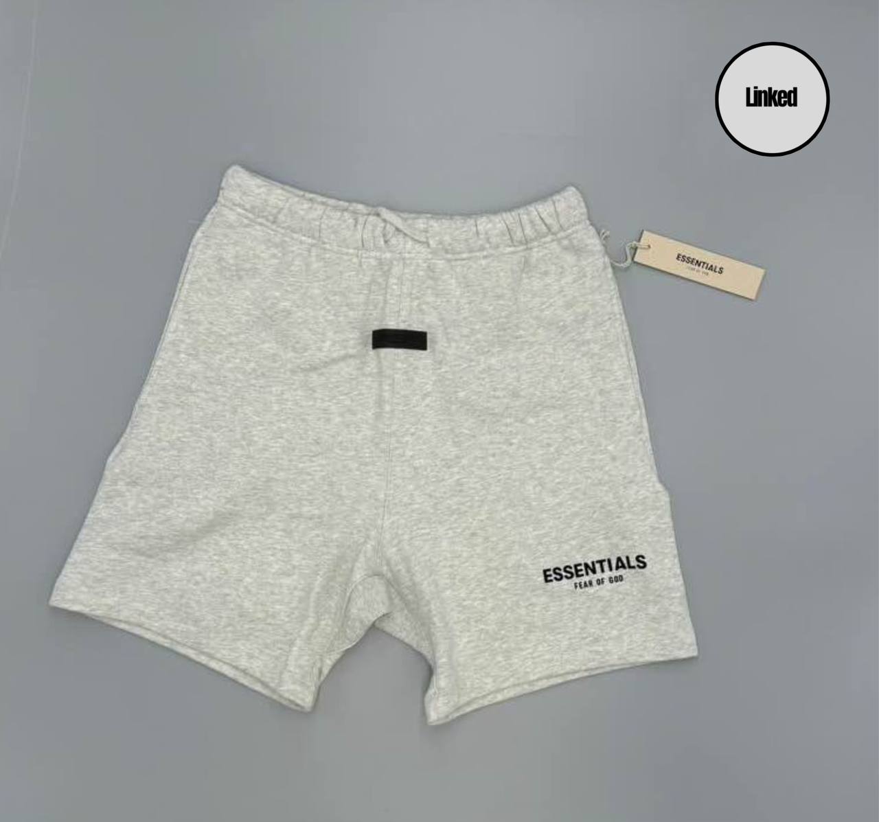 FEAR OF GOD / ESSENTIALS SS22 LIGHT OATMEAL SHORT SET