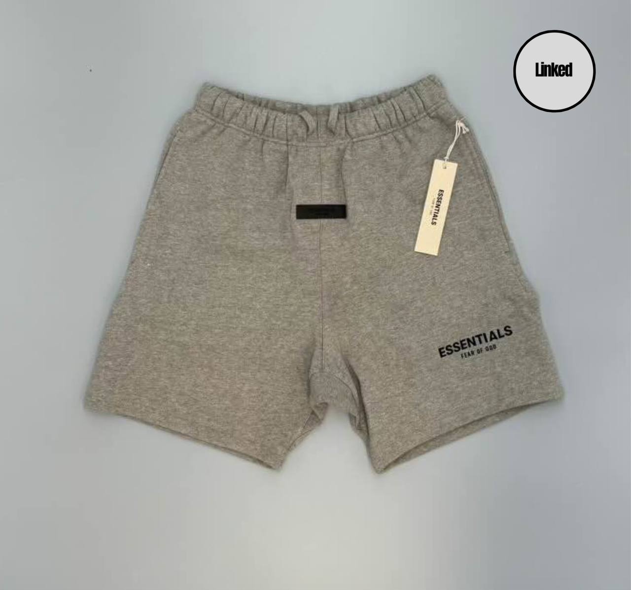 FEAR OF GOD / ESSENTIALS SS22 DARK OATMEAL SHORT SET