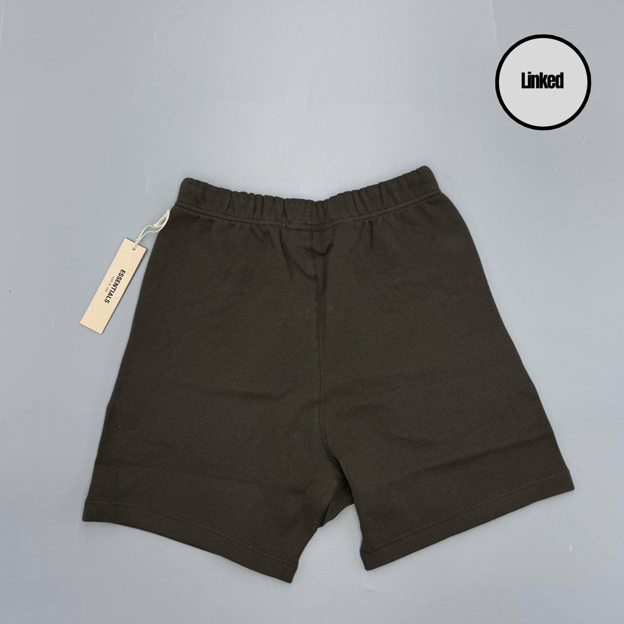 FEAR OF GOD / ESSENTIALS SS23 OFF BLACK SHORT SET