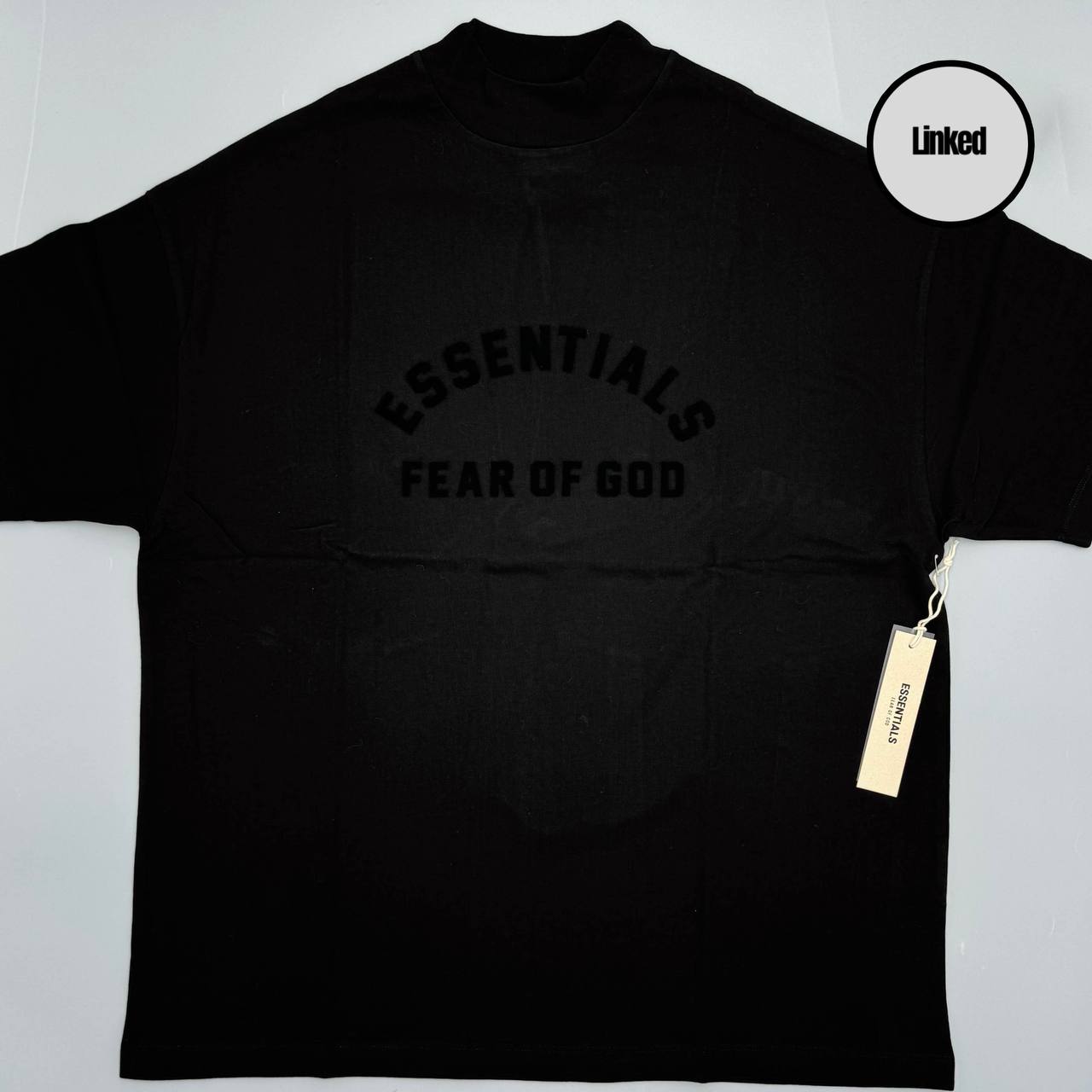 FEAR OF GOD / ESSENTIALS SS23 JET BLACK SHORT SET