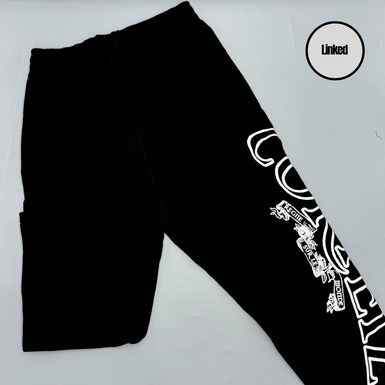 CORTEIZ BLACK SUPERIOR ROYALE JOGGERS