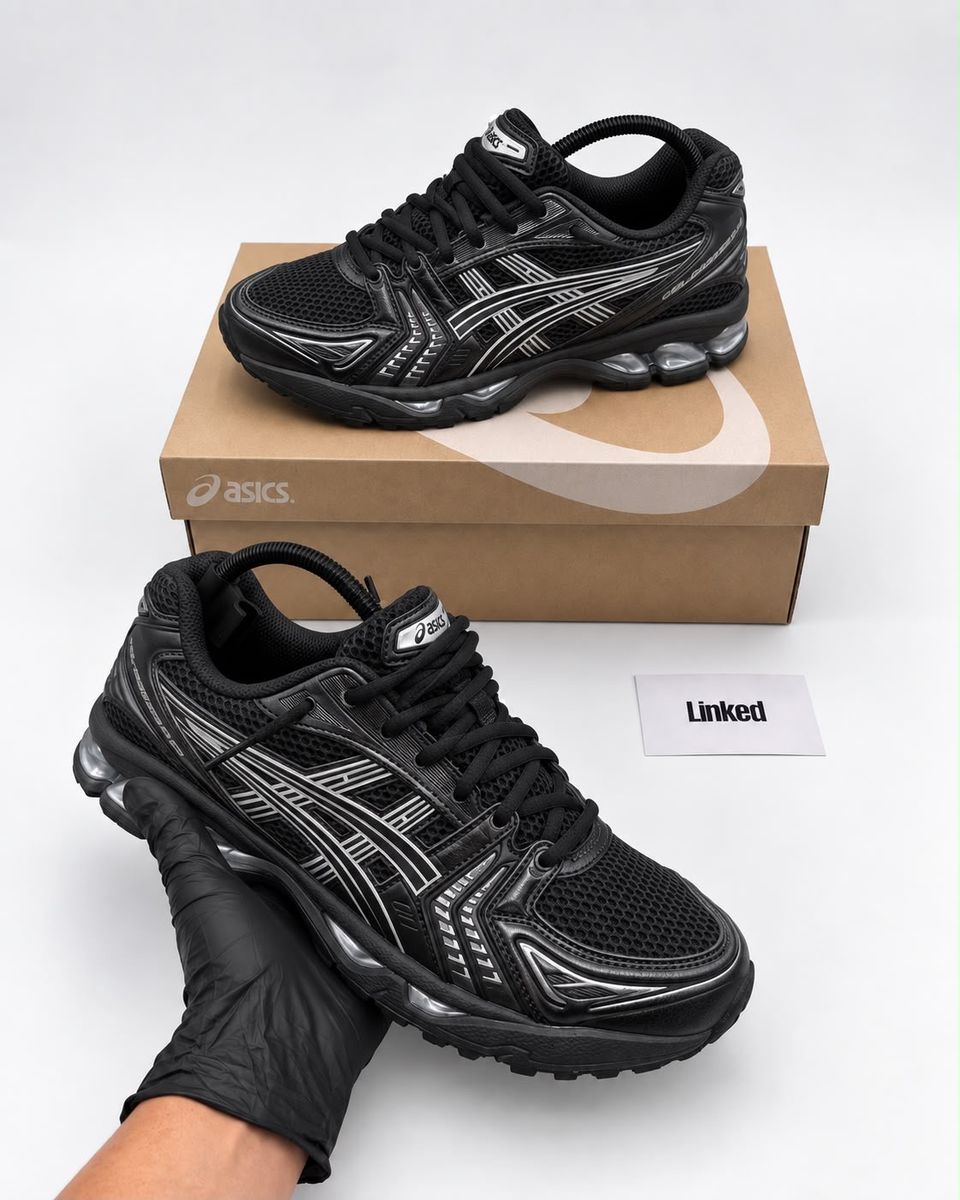 ASICS Gel-Kayano 14 Black/Pure Silver
