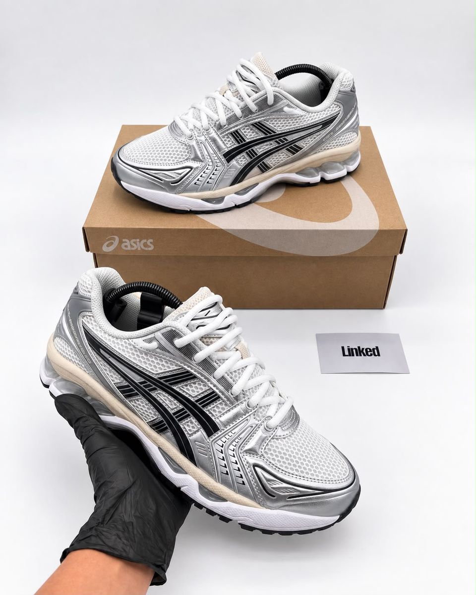 ASICS Gel-Kayano 14 White/Graphite Grey