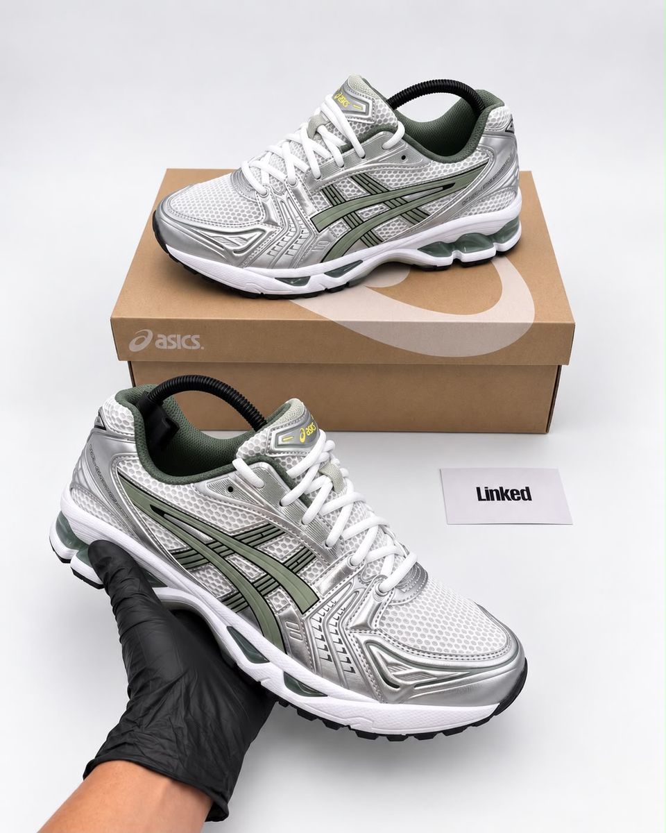 ASICS Gel-Kayano 14 White/Slate Grey