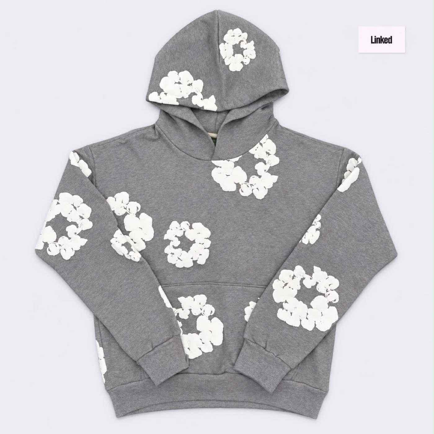 Denim Tears Grey Cotton Wreath Tracksuit