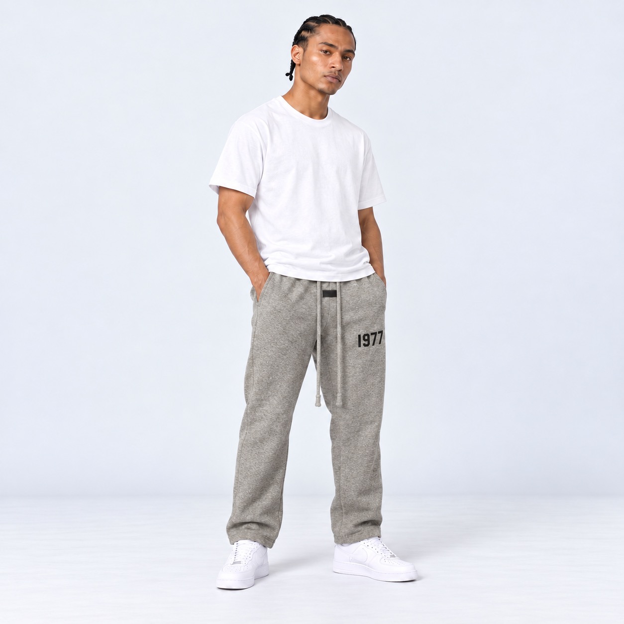 Essentials Dark Oat 1977 Relaxed Joggers