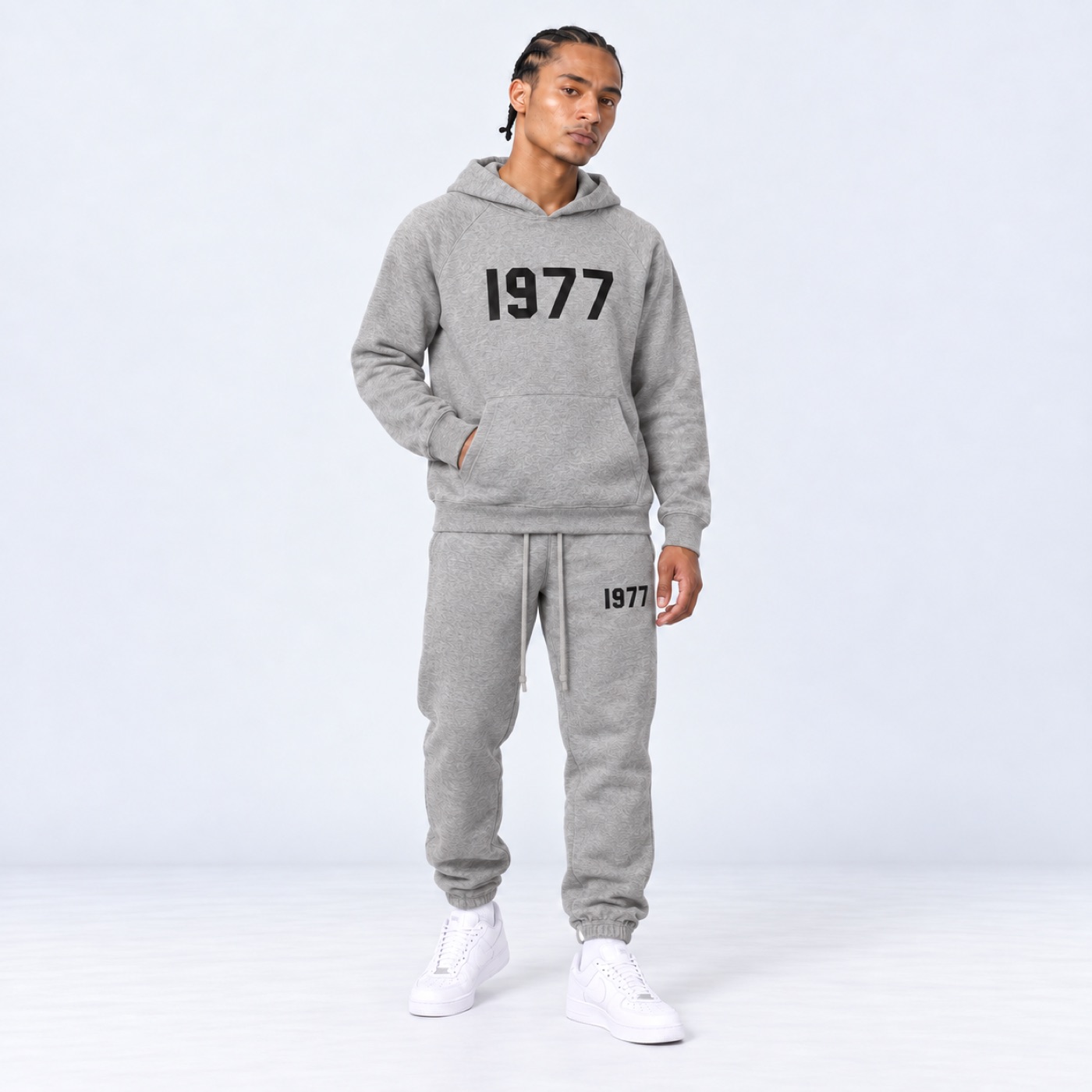 Essentials Dark Oatmeal 1977 Tracksuit