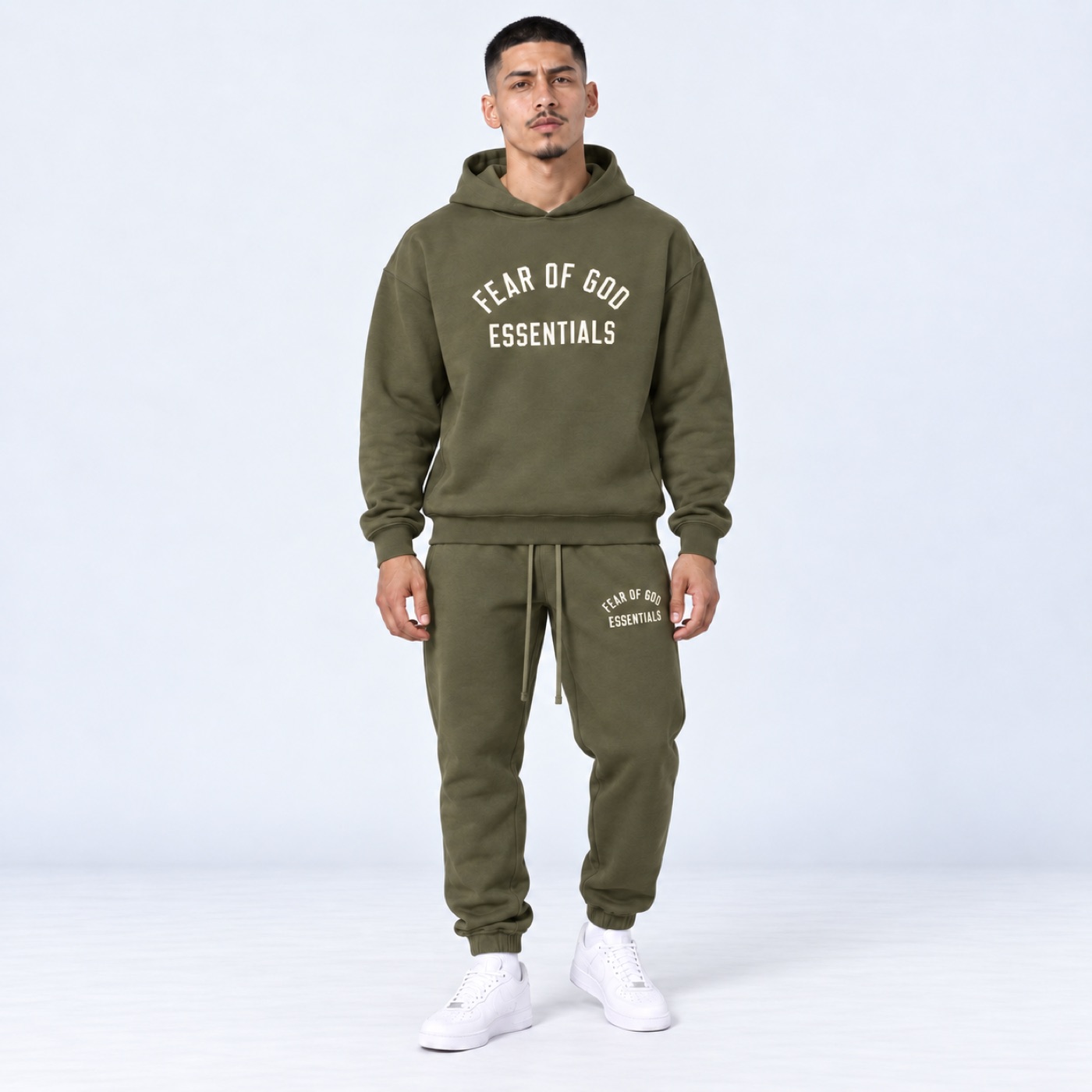 Essentials FW24 Military Green Tracksuit