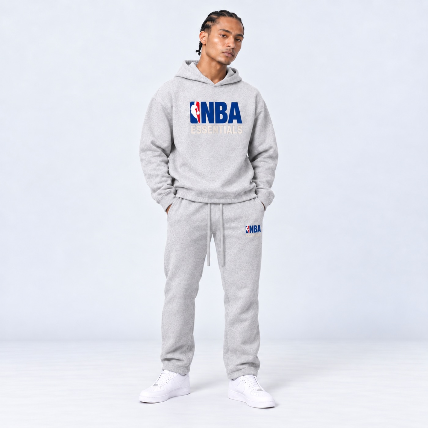 Essentials NBA Light Heather Tracksuit