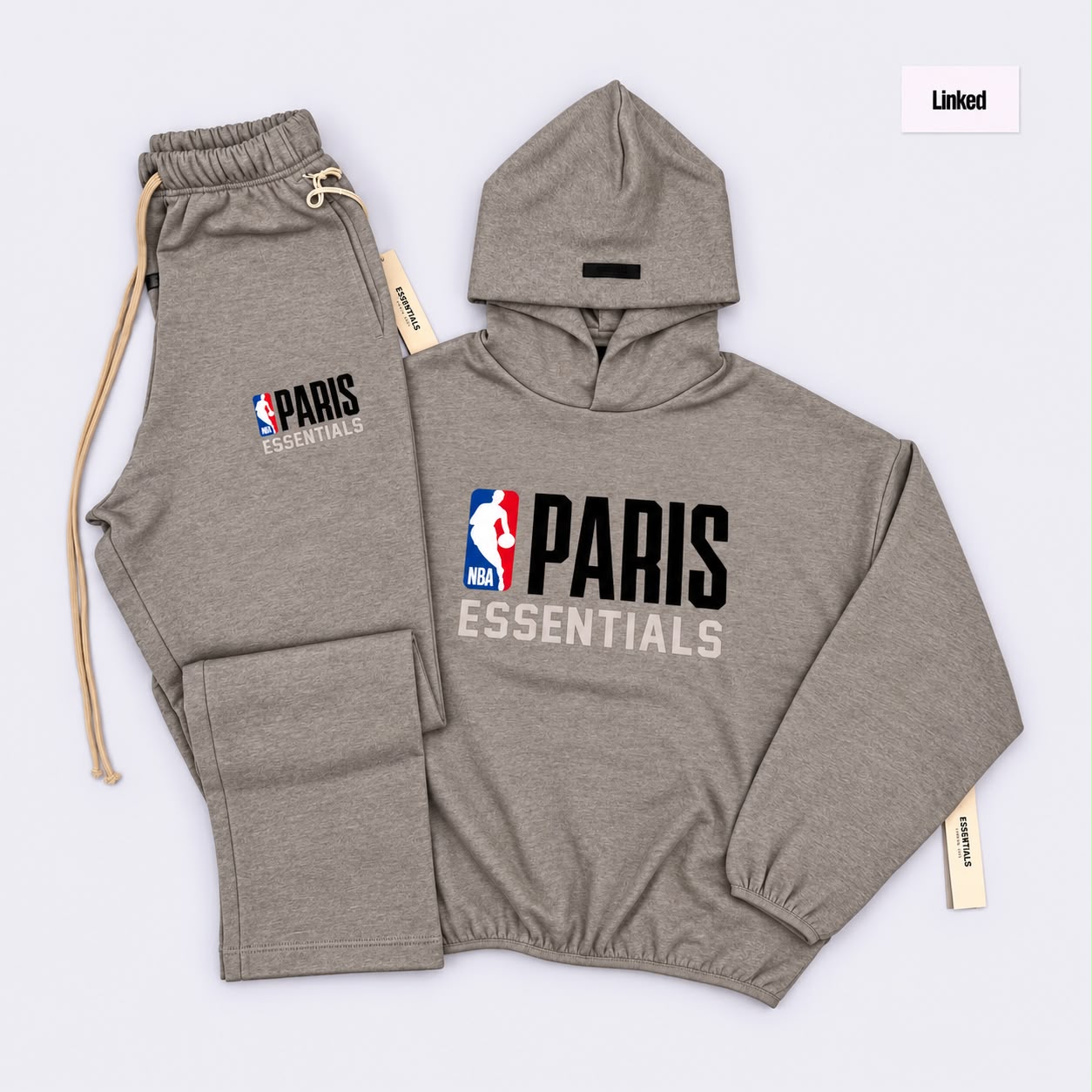 ESSENTIALS NBA – WARM HEATHER – TRACKSUIT 2