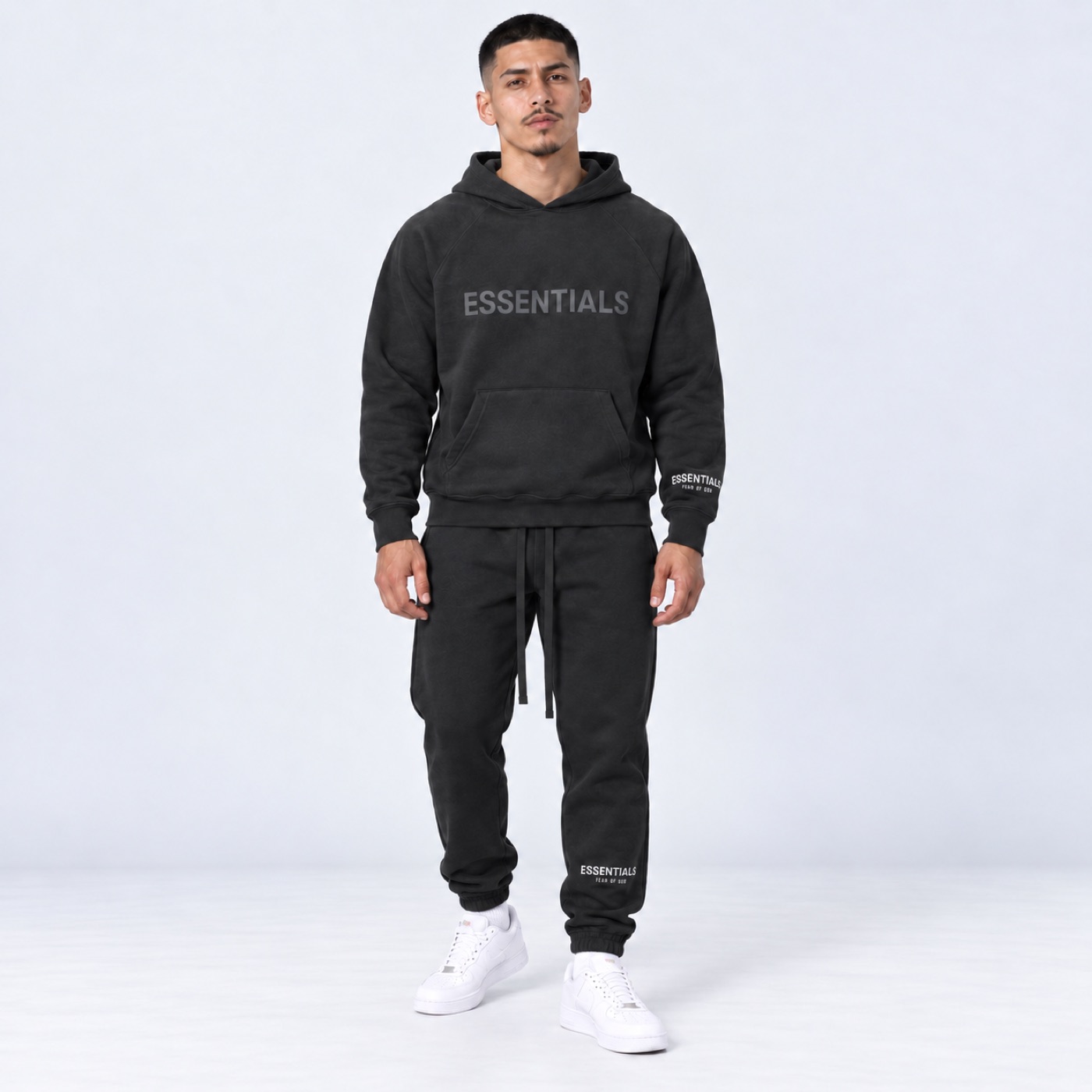 Essentials SS20 Black Tracksuit