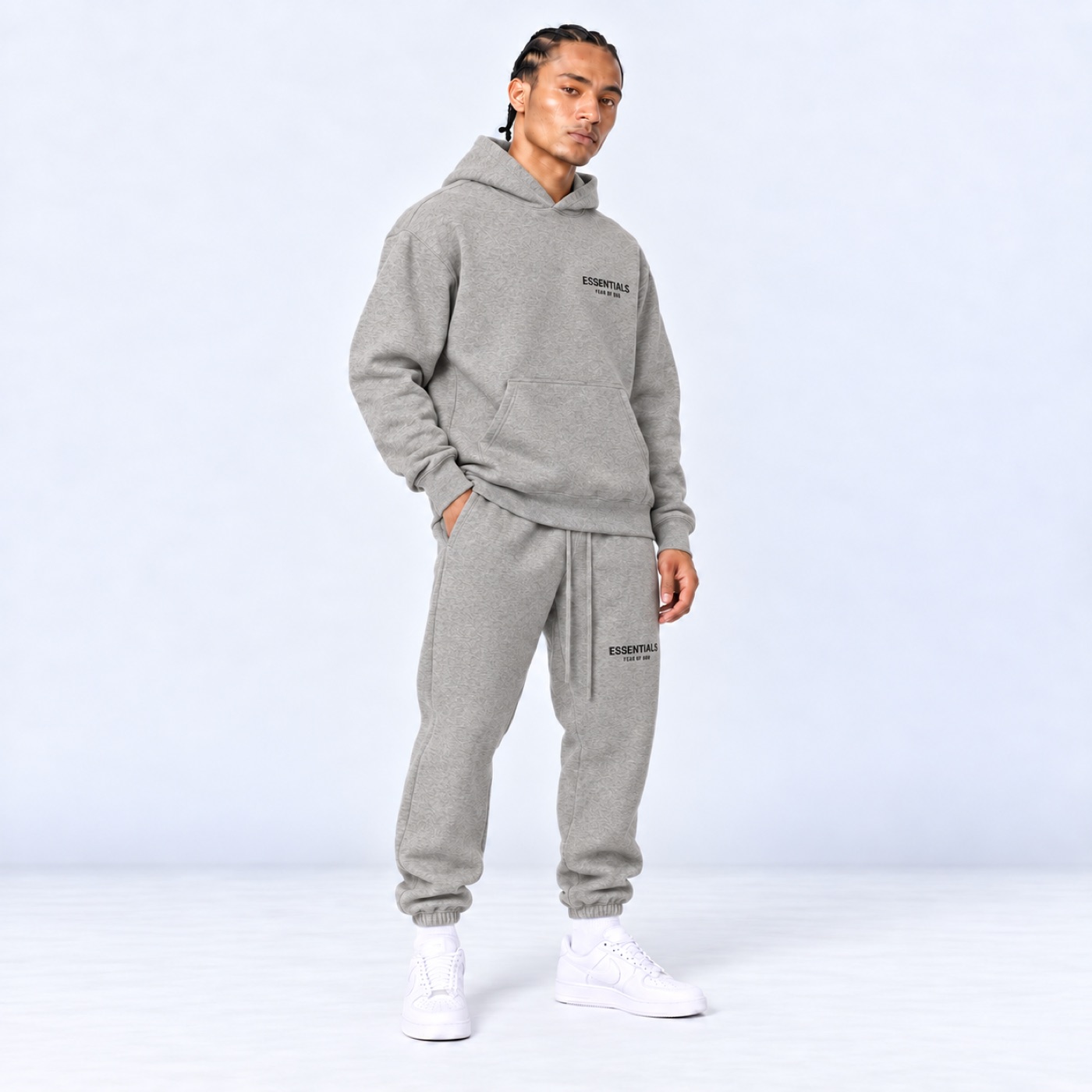 Essentials SS22 Dark Oatmeal Tracksuit