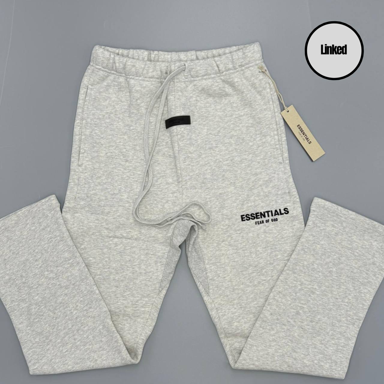 Essentials SS22 Light Oat Relaxed Joggers