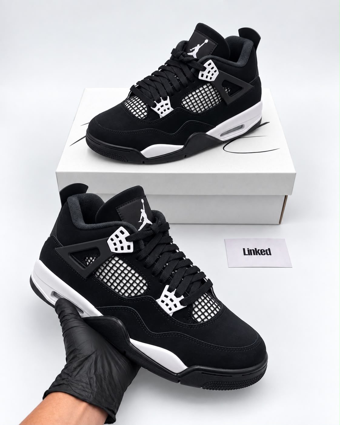 Jordan 4 White Thunder