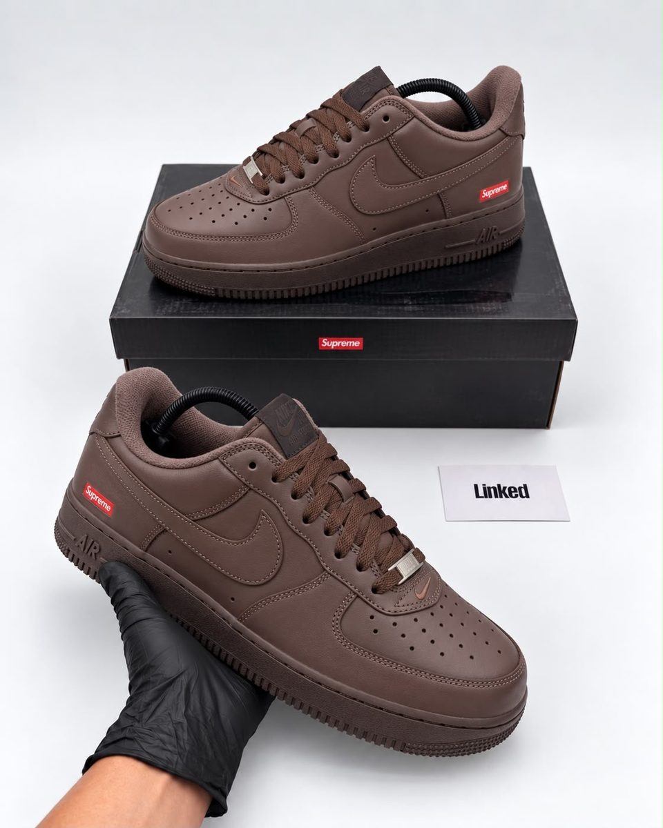 Nike Air Force 1 Baroque Brown Supreme