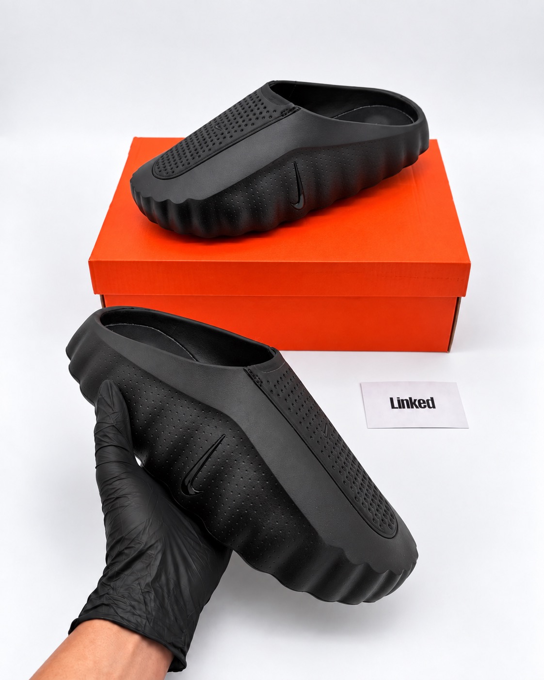 Nike Mind Sliders Triple Black